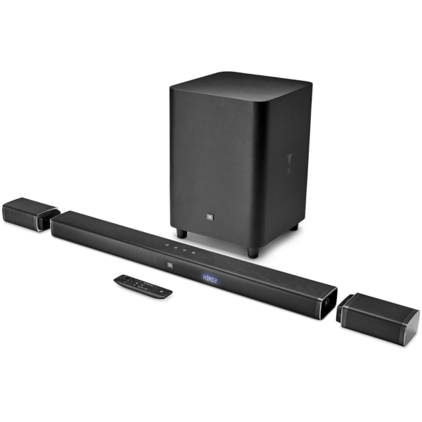 JBL Soundbar 5.1 - 5.1 Surround Soundbar with Wireless Subwoofer - Black