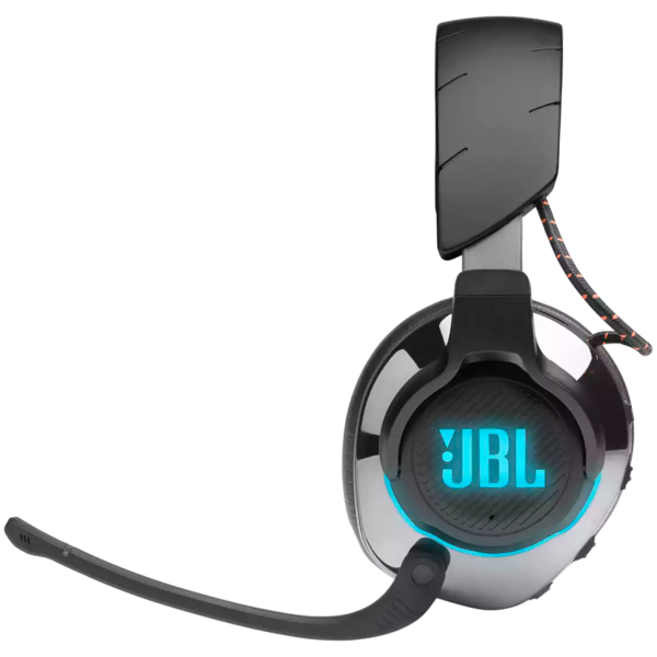 JBL Quantum 800 - Wireless Over-Ear Gaming Headset with Flip-up Mic - Black