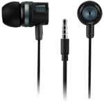 CANYON EP-3 Stereo earphones with microphone, Dark gray, cable length 1.2m, 21.5*12mm, 0.011kg