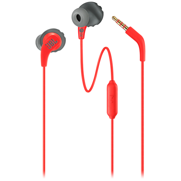 JBL Endurance Run - Wired In-Ear Sport Headset - Red