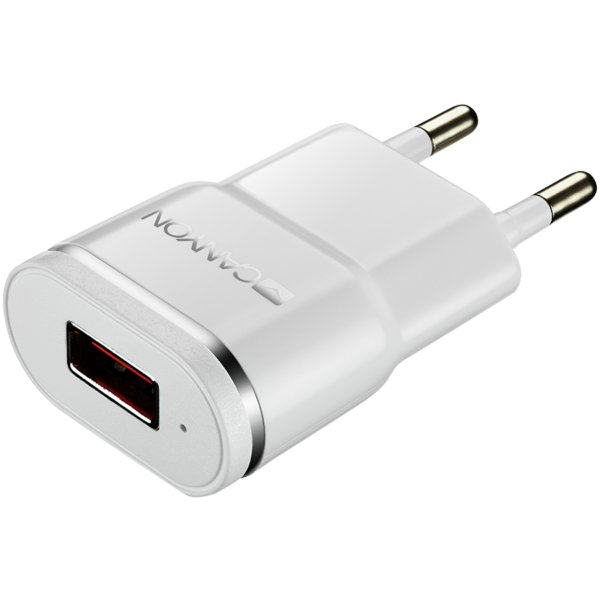 CANYON H-01 Universal 1xUSB AC charger (in wall) with over-voltage protection, Input 100V-240V, Outp