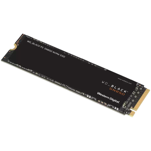 WD_BLACK SN850 M.2 NVMe SSD (PCIe Gen 4.0) 1TB, Up to 7,000/5,300 MB/s Read/Write