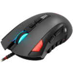 CANYON,Gaming Mouse with 12 programmable buttons, Sunplus 6662 optical sensor, 6 levels of DPI and u