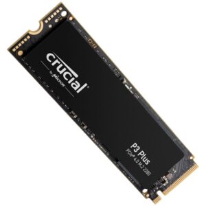 Crucial SSD P3 Plus 2000GB/2TB M.2 2280 PCIE Gen4.0 3D NAND, R/W: 5000/4200 MB/s, Storage Executive