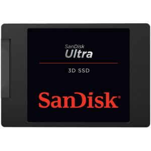 SANDISK Ultra 3D 500GB SSD, 2.5'' 7mm, SATA 6Gb/s, Read/Write: 560 / 530 MB/s, Random Read/Write IOP