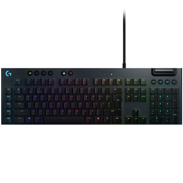 LOGITECH G815 Corded LIGHTSYNC Mechanical Gaming Keyboard - CARBON - RUS - LINEAR