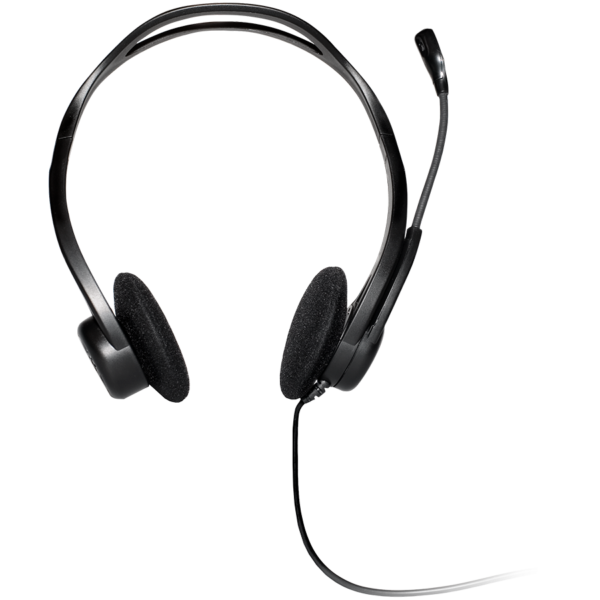 LOGITECH PC960 Corded Stereo Headset BLACK - USB