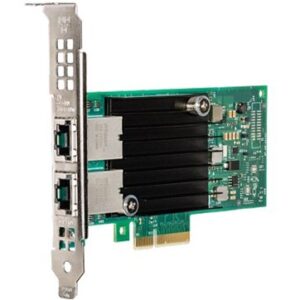 Intel Ethernet Converged Network Adapter X550-T2, 10GbE dual ports RJ-45, PCI-E 3.0x8 (Low Profile a