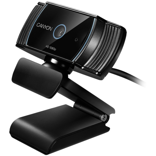 CANYON C5 1080P full HD 2.0Mega auto focus webcam with USB2.0 connector, 360 degree rotary view scop