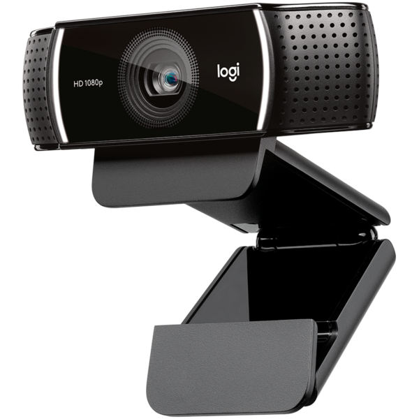 LOGITECH C922 Pro Stream Webcam - Tripod - BLACK - USB