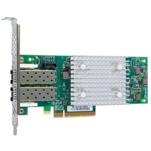 Контроллер QLogic 32Gb Dual Port FC HBA, PCIe Gen3 x8, SR LC multi-mode optic