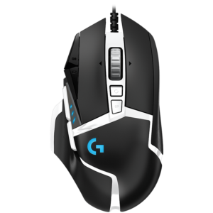LOGITECH G502 SE Corded Gaming Mouse - HERO - BLACK/WHITE - USB - EER2