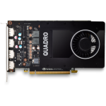 PNY NVIDIA QUADRO P2200 5GB GDDR5, 160-bit, PCIEx16 3.0, DP 1.4 x4, Active cooling, TDP 75W, FP, Ret