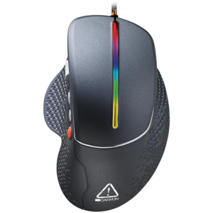 CANYON Apstar GM-12 Wired High-end Gaming Mouse with 6 programmable buttons, sunplus optical sensor,