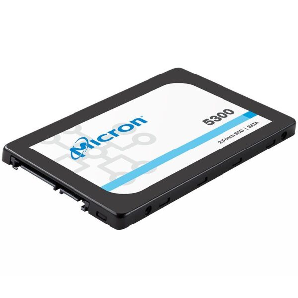 MICRON 5300 MAX 1.92TB Enterprise SSD, 2.5” 7mm, SATA 6 Gb/s, Read/Write: 540 / 520 MB/s, Random Rea