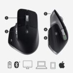 Мышь беспроводная Logitech MX Master 3 for Mac SPACE GREY (M/N: MR0077)