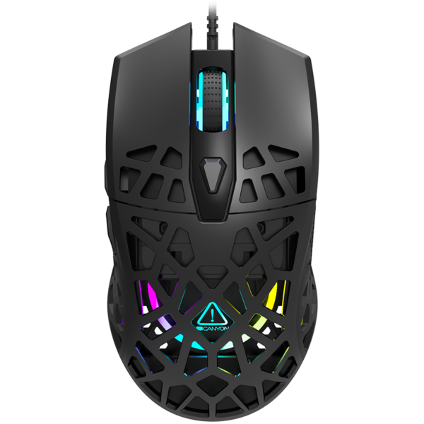 CANYON Puncher GM-20 High-end Gaming Mouse with 7 programmable buttons, Pixart 3360 optical sensor,