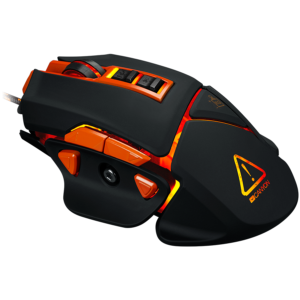 CANYON Hazard GM-6 Optical gaming mouse, adjustable DPI setting 800/1600/2400/3200/4800/6400, LED ba
