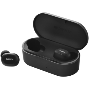CANYON TWS-2 Bluetooth sport headset, with microphone, BT V5.0, RTL8763BFR, battery EarBud 43mAh*2+C