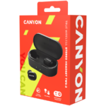 CANYON TWS-2 Bluetooth sport headset, with microphone, BT V5.0, RTL8763BFR, battery EarBud 43mAh*2+C