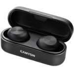 CANYON TWS-1 Bluetooth headset, with microphone, BT V5.0, Bluetrum AB5376A2, battery EarBud 45mAh*2+