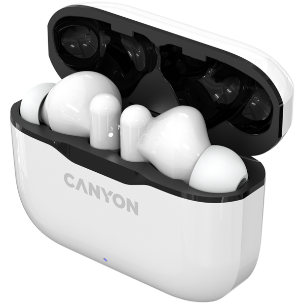 CANYON TWS-3 Bluetooth headset, with microphone, BT V5.0, Bluetrum AB5376A2, battery EarBud 40mAh*2+