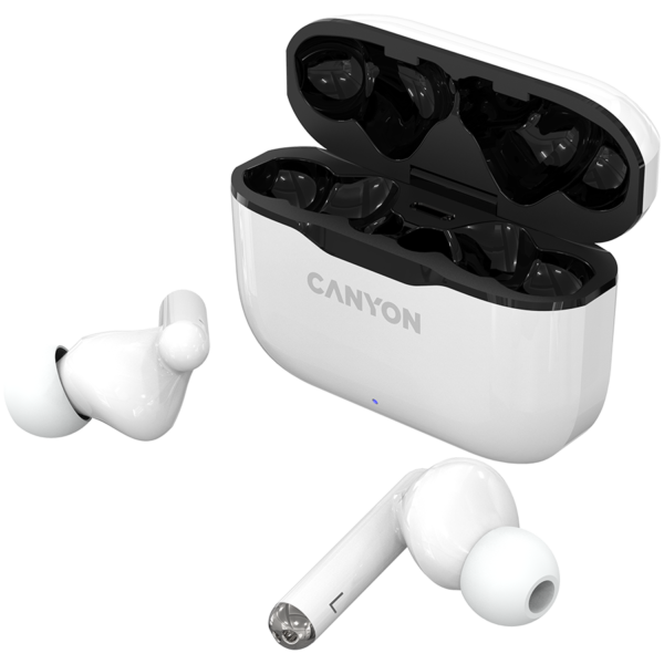 CANYON TWS-3 Bluetooth headset, with microphone, BT V5.0, Bluetrum AB5376A2, battery EarBud 40mAh*2+