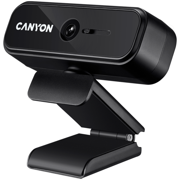 CANYON C2N 1080P full HD 2.0Mega fixed focus webcam with USB2.0 connector, 360 degree rotary view sc