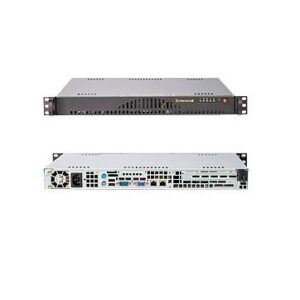 Supermicro Server Chassis CSE-512L-200B, 1U, MB ATX max size 12x9.6, 2x3.5 Internal Drive Bays, 1xFH