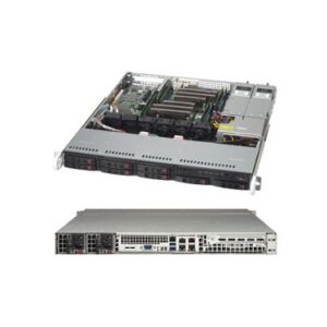 CSE-113MFAC2-R606CB Chassis 8 port SAS3 12Gb/s or 6 port SAS3 12Gb/s and 2 port NVMe(determined by s