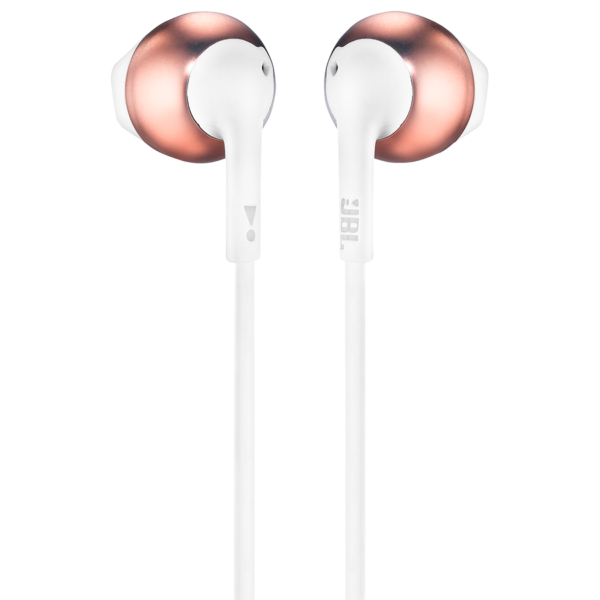 JBL Tune 205 - Wired In-Ear Headset - Chrome Gold