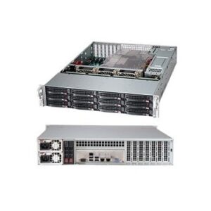 Supermicro Server Chassis CSE-826BE1C-R920LPB, 2U, MB E-ATX 13.68x13, ATX 12x13, 12x10, 12x3.5 hot s