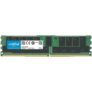 Crucial 32GB DDR4-3200 RDIMM PC4-25600 CL22 SRx8 based ECC 1.2V