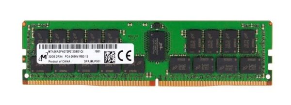 MICRON DDR4 RDIMM 32GB 2Rx4 2666 CL19 (8Gbit)