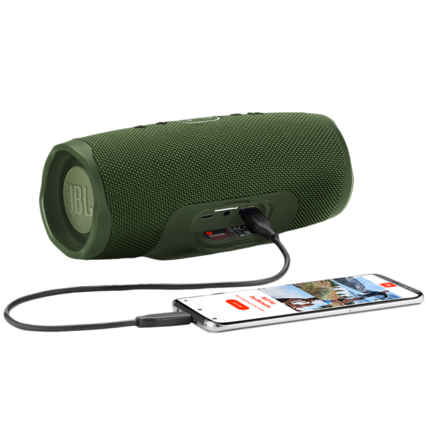 JBL Charge 4 - Portable Bluetooth Speaker with Power Bank - Green