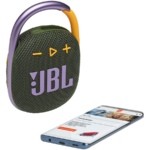 JBL Clip 4 - Portable Bluetooth Speaker with Carabiner - Green