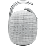 JBL Clip 4 - Portable Bluetooth Speaker with Carabiner - White