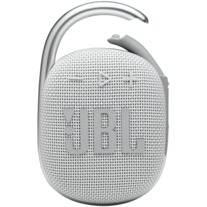 JBL Clip 4 - Portable Bluetooth Speaker with Carabiner - White