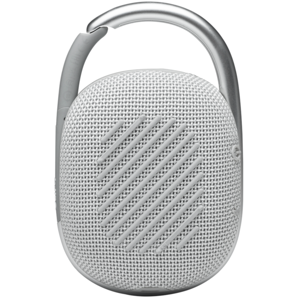 JBL Clip 4 - Portable Bluetooth Speaker with Carabiner - White