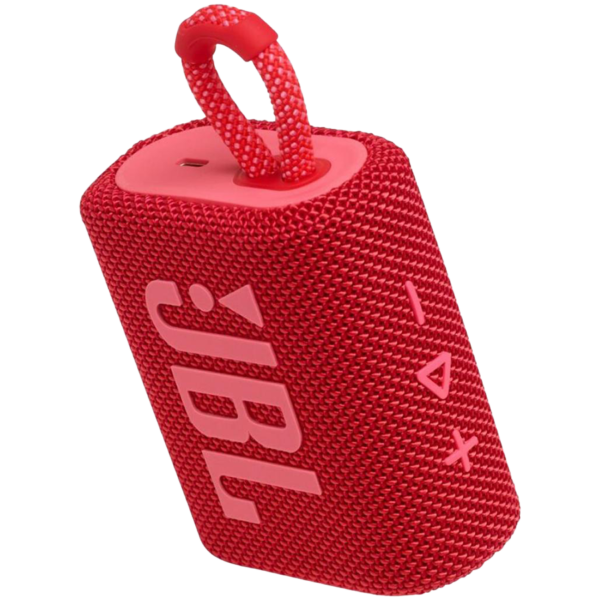 JBL Go 3 - Portable Bluetooth Speaker - Red