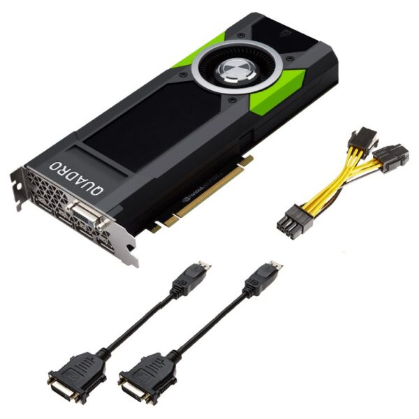 PNY Video Card NVIDIA Quadro P5000 16 GB GDDR5 256-bit 288GB/s 2560 PCI Express 3.0 x16 180W Display