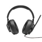 JBL Quantum 200 - Wired Over-Ear Gaming Headset with Flip-up Mic - Black