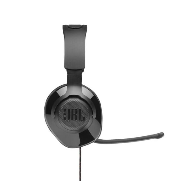 JBL Quantum 200 - Wired Over-Ear Gaming Headset with Flip-up Mic - Black