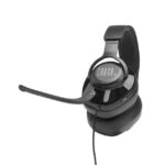 JBL Quantum 200 - Wired Over-Ear Gaming Headset with Flip-up Mic - Black