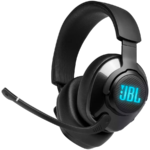 JBL Quantum 400 - Wired Over-Ear Gaming Headset with Flip-up Mic - Black