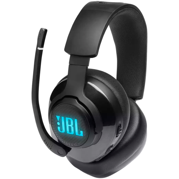 JBL Quantum 400 - Wired Over-Ear Gaming Headset with Flip-up Mic - Black