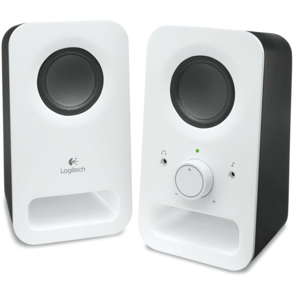 LOGITECH Z150 Stereo Speakers - SNOW WHITE - 3.5 MM