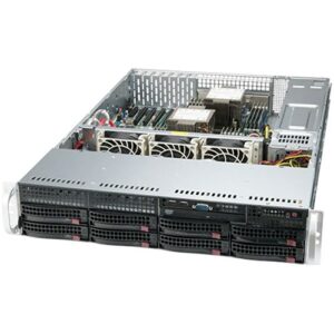 Supermicro SYS-620P-TR 2U, LGA-4189, TDP 270W, Intel C621A, 18xDDR4, 8x 3.5" hot-swap, SATA3 (6Gbps)
