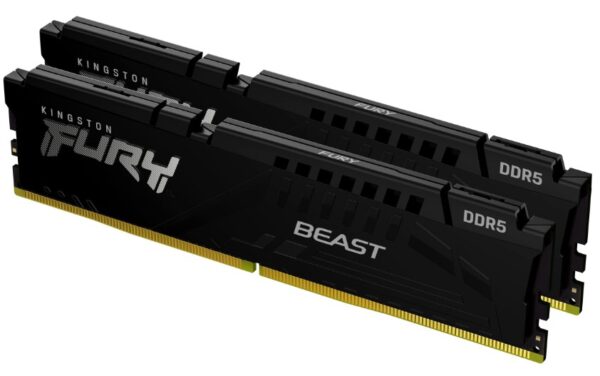 Kingston DRAM 16GB 6000MT/s DDR5 CL40 DIMM (Kit of 2) FURY Beast Black EAN: 740617325911