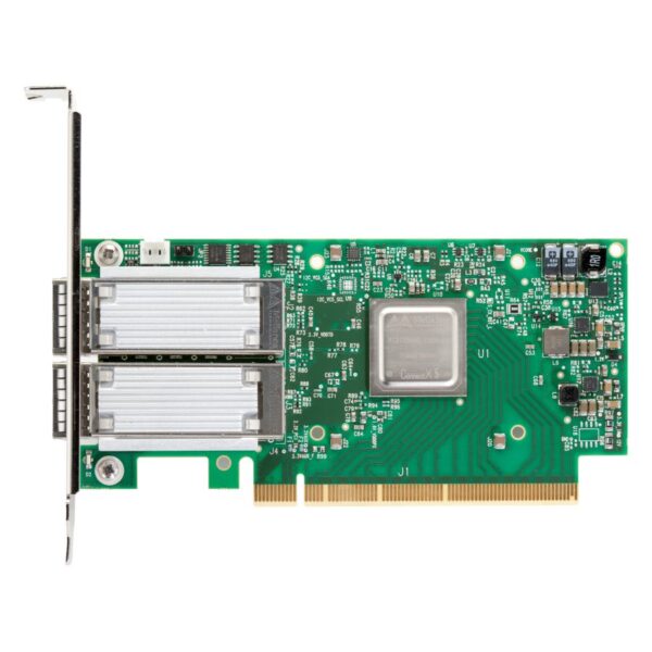 Адаптер MCX556A-ECAT ConnectX-5 VPI adapter card, EDR IB (100Gb/s) and 100GbE, dual-port QSFP28, PCI